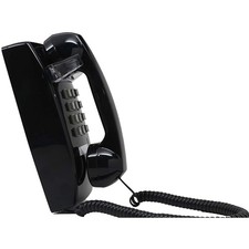 Single Line Classic 2554 Wall Phone with Loud Ringer and Handset Volume Contr...