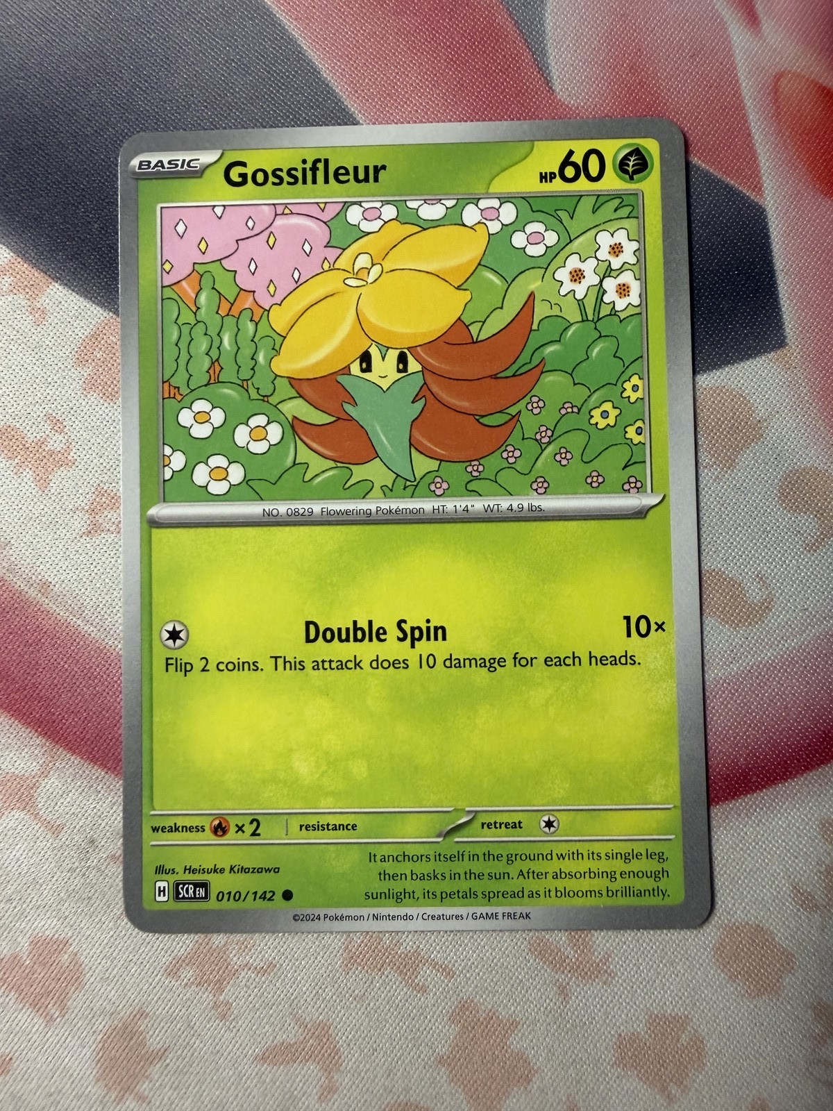 Gossifleur Common SV07: Stellar Crown 010/142 NM English