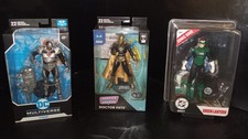 DC MCFARLANE DOCTOR FATE PLATINUM PAGE PUNCHERS GREEN LANTERN REBIRTH CYBORG