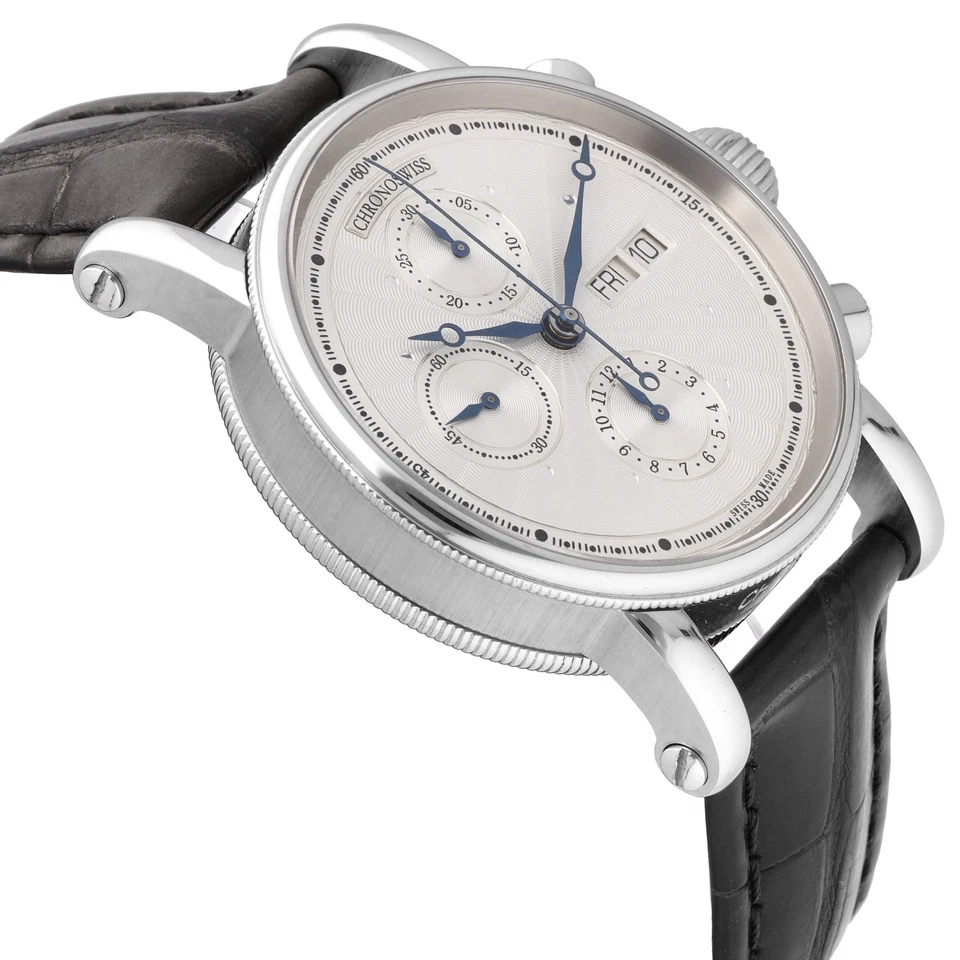 Reloj automático para hombre Chronoswiss Sirius cronógrafo día fecha 42 mm CH-7542-45 Foto 3 de 4