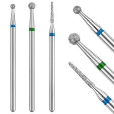 Cuticle Drill Bit,Cuticle Drill Bits for nails 3pcs Diamond Nail Drill Bits f...