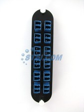 Corning CCH-CP24-A9 Patch Panel, 12 LC Duplex OS2 Singlemode Adapters BULK STSI