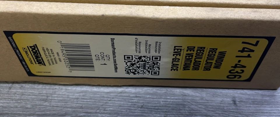 Conjunto regulador ventana delantero izquierdo dorman 741-436 2004-2008 para Pontiac Foto 2 de 2