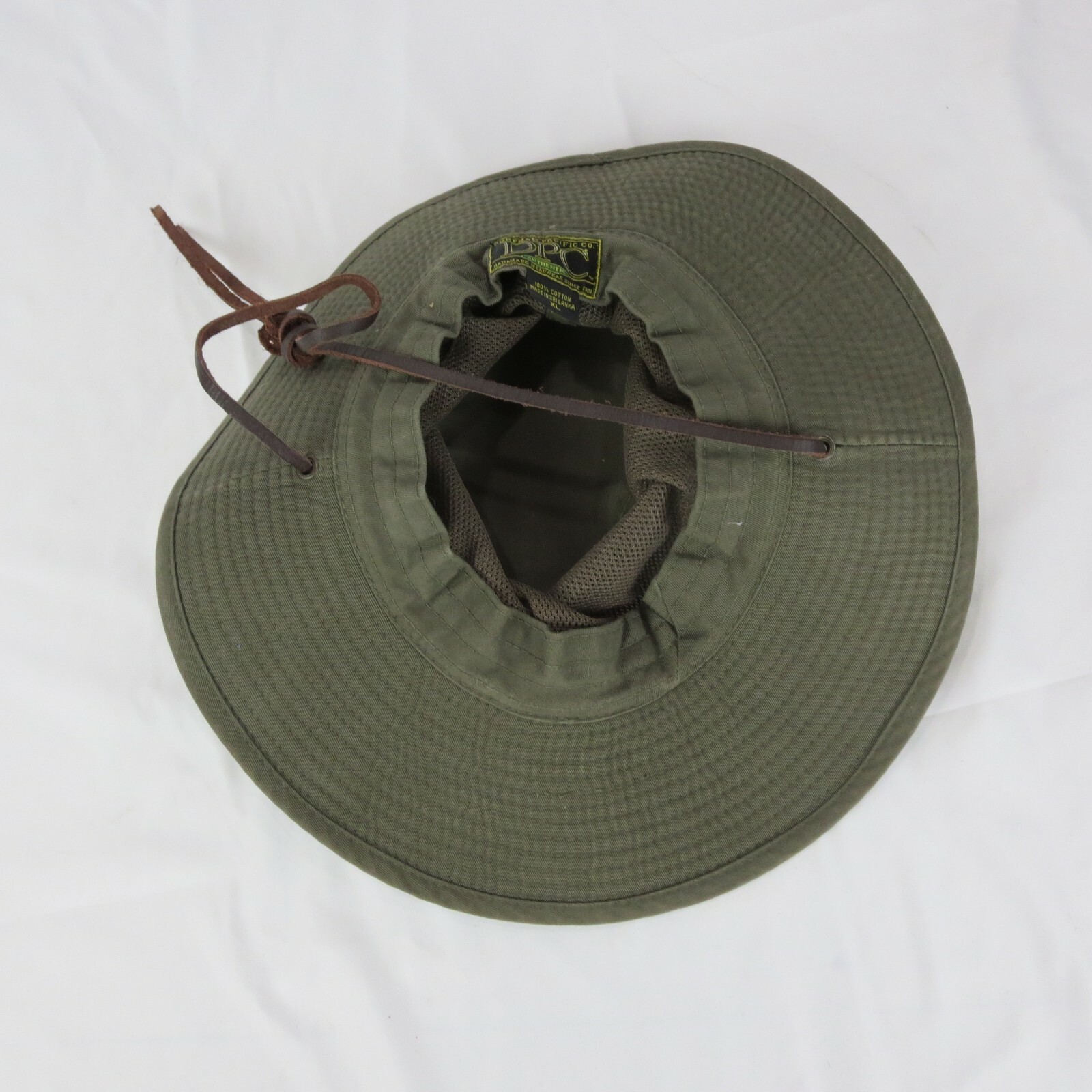 Handmade Headwear Cotton Green 