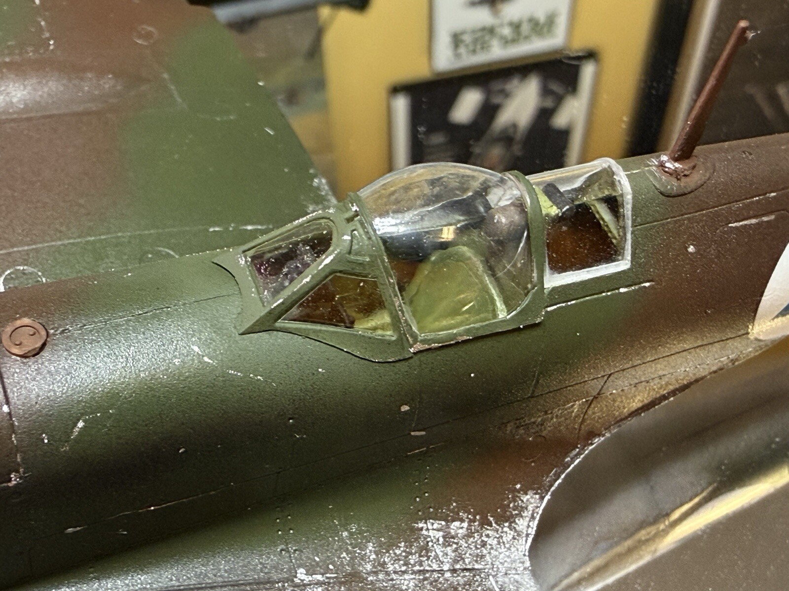 Built Model Supermarine Spitfire MkIX Israeli Defense Force 1/48 Scale ...