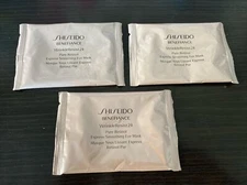 Shiseido Benefiance WrinkleResist24 Pure Retinol Smoothing Eye Mask Lot of 3 NEW