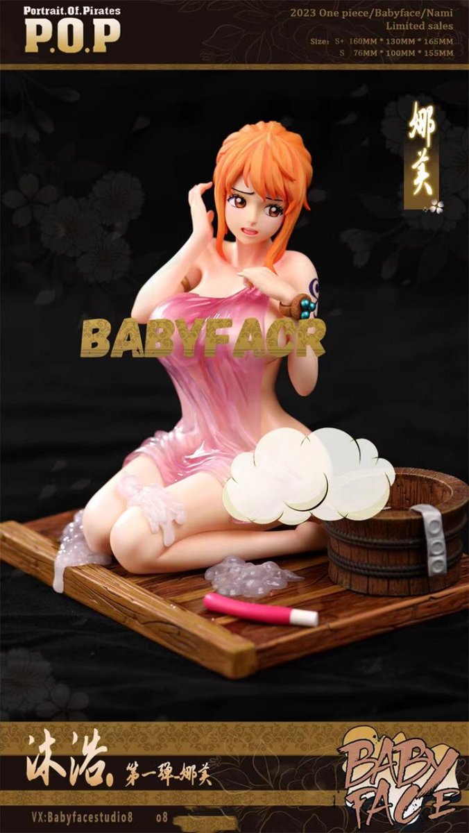 Babyface Studio Nami Resin One Piece Figurine S+ version 16cm in