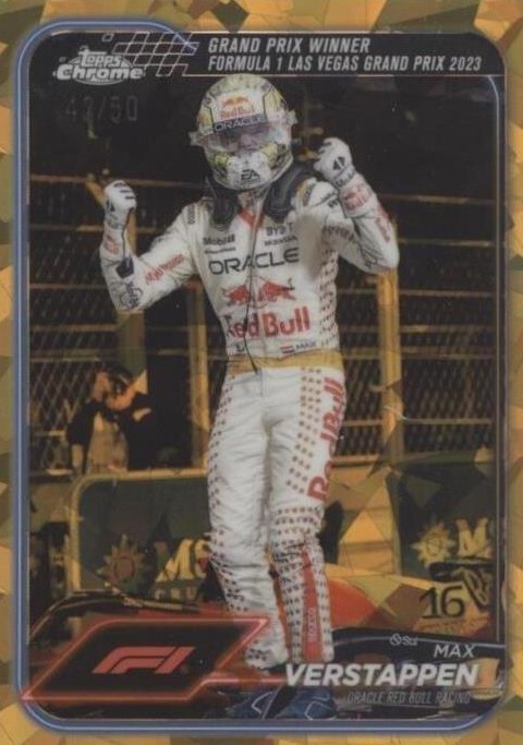 2024 Topps Chrome Sapphire Edition Formula 1 - Max Verstappen #145