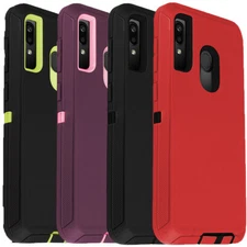 For Samsung Gaalxy A30/Galaxy A20 Case Heavy Duty Shockproof Hard Screen Cover