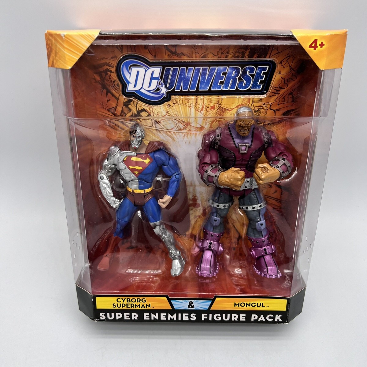 DC Universe Cyborg Superman And Mongul Figure 2 Pack Nemesis 