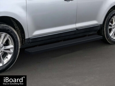 APS Running Boards 6 inches Matte Black Fit 07-14 Ford Edge Lincoln MKX
