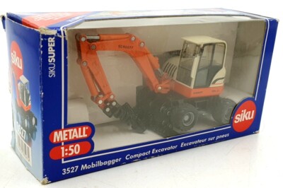 ミニカー Siku 3527 mobilbagger Siku 1/50 Scale Diecast 3527 Mobilbagger Compact Excavator