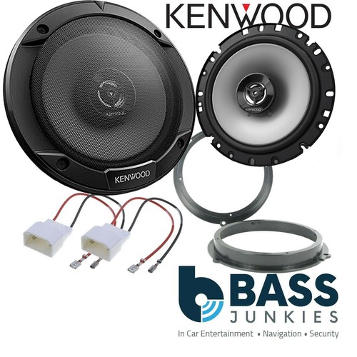 Kenwood 600 Watts Rear Door Speakers Upgrade Kit for Ford Fiesta MK7 2008-17 - Picture 3 of 6