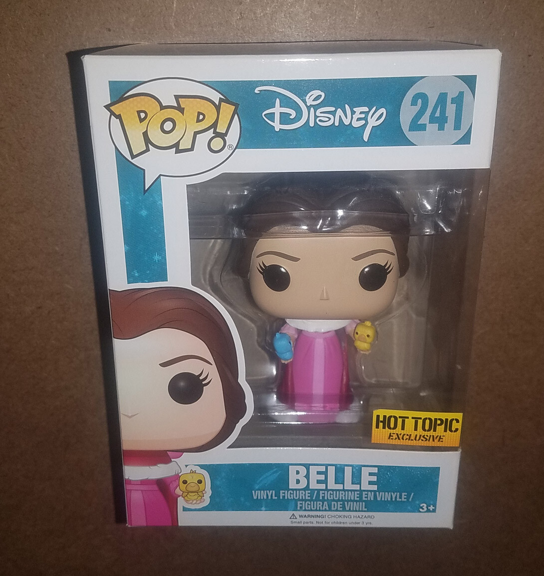Funko Pop! Belle #241 La Bella Y La Bestia Tema Caliente Exclusivo - Protector Gratuito