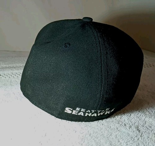 Fitted SEATTLE SEAHAWKS NEW ERA FITTED CAP SIZED 7 1/4 SHARP 59fifty - Picture 3 of 6