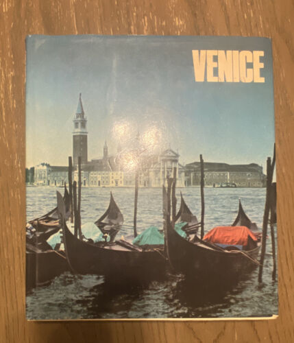 Venice Pierre Leprohon 1979 Hardcover Kurtka przeciwpyłowa Minerva - Zdjęcie 1 z 9