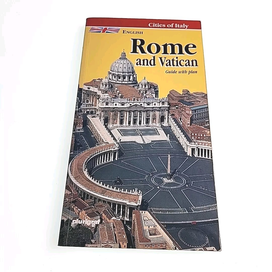 Rome and Vatican Guide with Plan 1998 Paperback Book