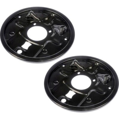 SET-RB13867-2 Dorman Brake Backing Plates Set of 2 Rear New for Chevy ...