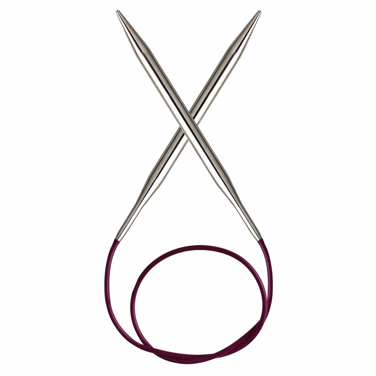 Knitpro Nova Metal: Knitting Pins: Circular: Fixed: 25cm x 4.00mm - Image 2