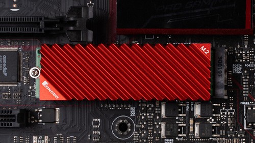 Jonsbo M.2-3 Dissipateur thermique plaquettes de refroidissement M.2 2280 SSD dissipation thermique refroidisseur - Photo 6/11