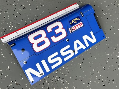 WOW! 1990 Nissan 300ZX IMSA Racing GTP RAce Car Racing Door Style Sign 3D Curved