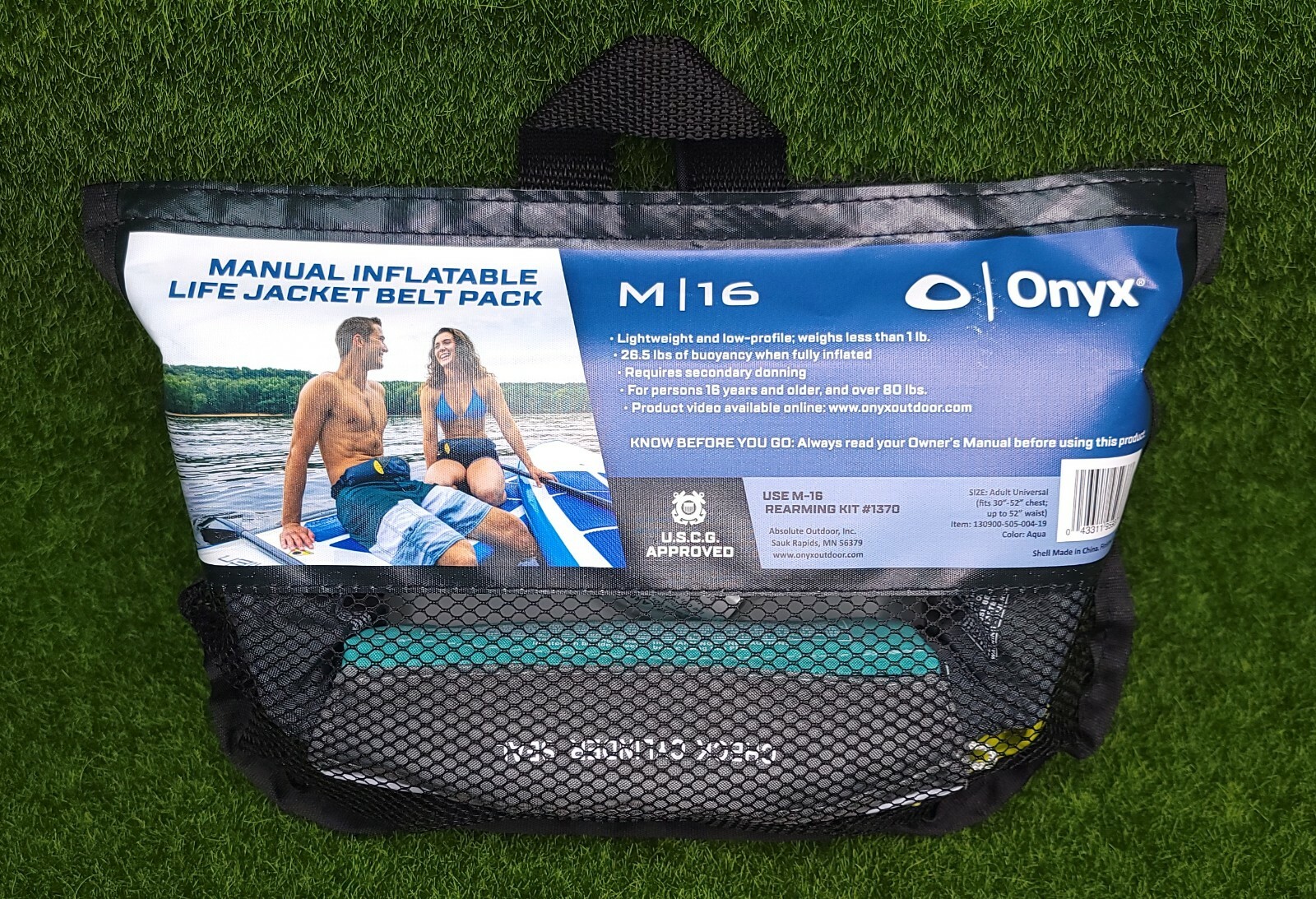 Onyx M-16 Manual Inflatable Belt Pack 