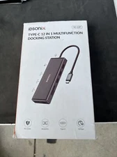 iDsonix SC-12P USB C Laptop Docking Station - 12 in 1 Docking Station