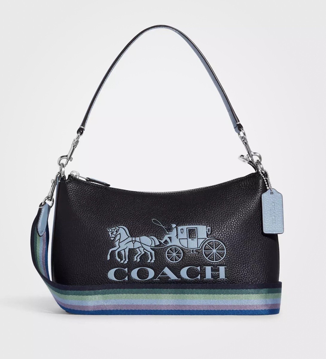 ☂️🍄Coach Clara☄️SMALL☄️Shoulder Bag With Horse And