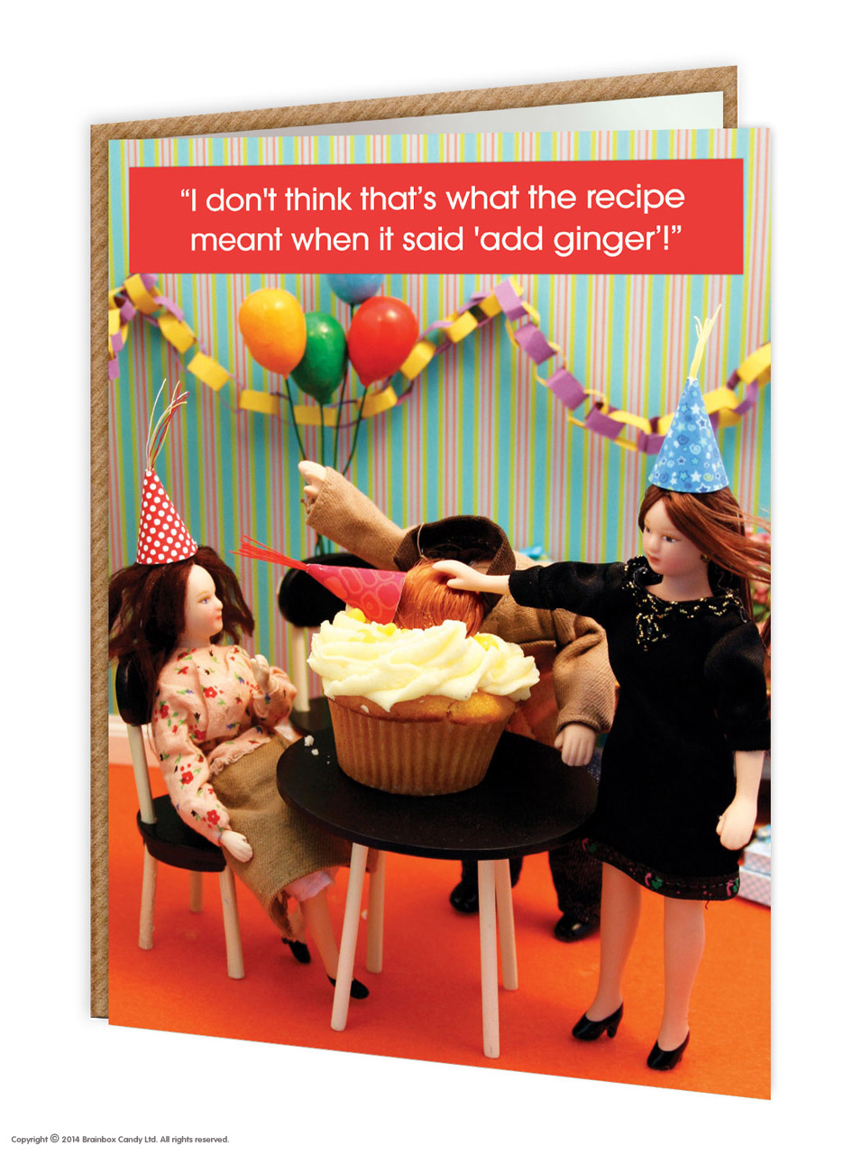 Brainbox Candy Birthday greeting cards funny novelty cheeky joke humour blank
