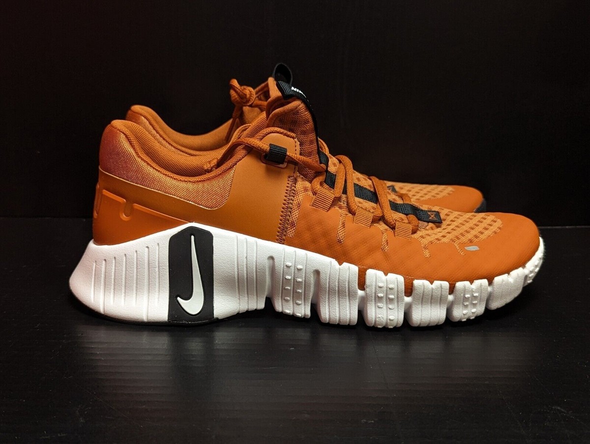 Nike Free Metcon 5 TB Desert Orange White Black FN6616-801 sz 11.5