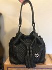 Brighton “Lockheart” Rosaria Leather Shoulder Bag