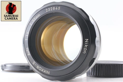 Bokeh [Near MINT] Nikon Auto Nikkor S 55mm f/1.2 Ai-converted Lens From JAPAN