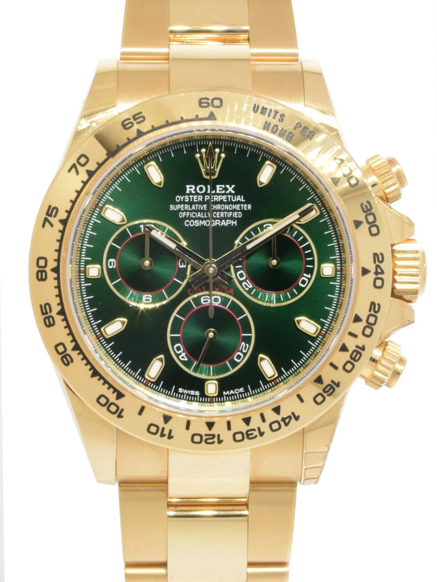 Rolex daytona green dial new arrivals