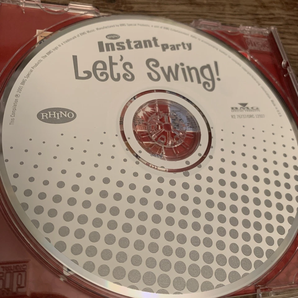 МГНОВЕННАЯ ВЕЧЕРИНКА ДАВАЙТЕ КАЧЕЛИ - НОСОРОГ - 2001 CD - LOUIS PRIMA, MEL TORME, L. JORDAN - Изображение 4 из 4