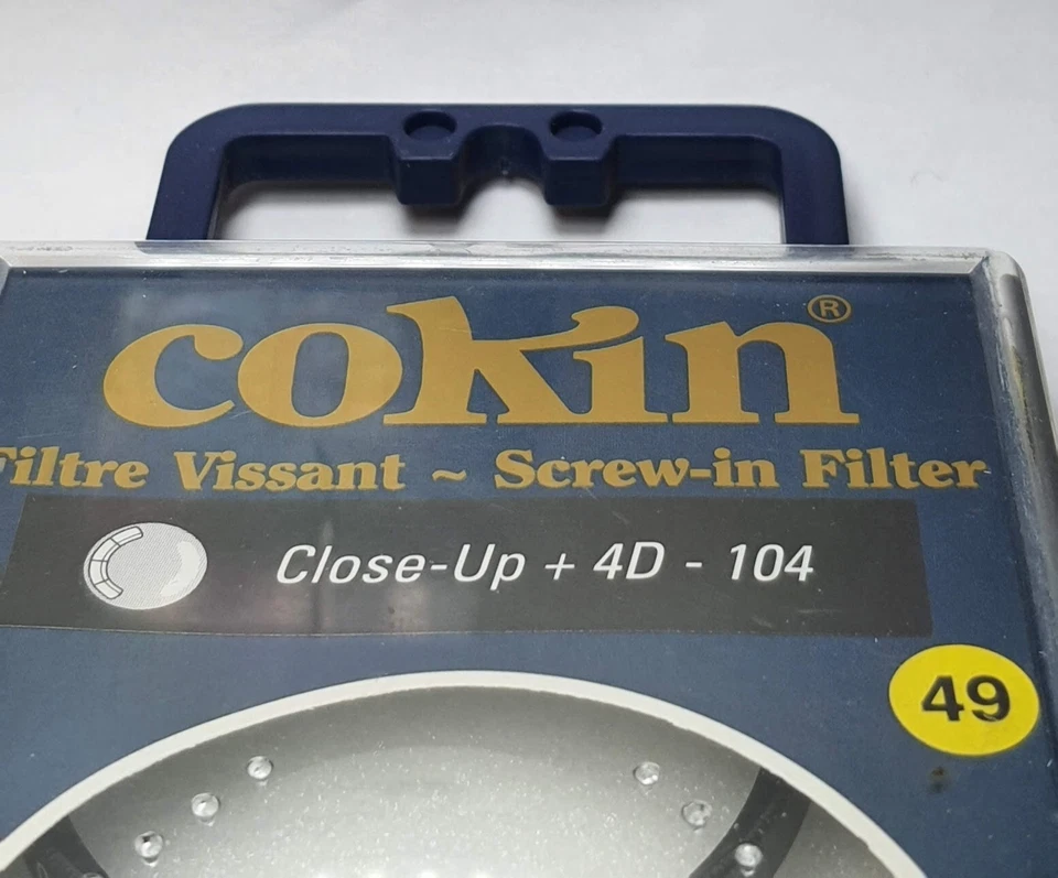49mm Cokin CLOSE-UP MACRO +4D 104 Lens Filter 49 mm Made in France Close Up New - Image 2 of 4