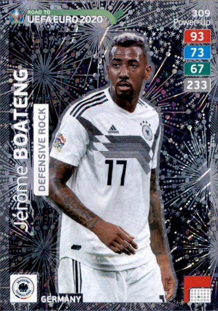309 - Jerome Boateng -Defensive Rock-Panini Adrenalyn Road to EURO EM 2020