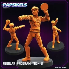 Regular Program Tron 2 Papsikels Miniature Cyberpunk Tron
