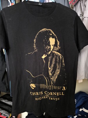 Soundgarden Chris Cornell higher truth dated licensed 2017 tour shirt preowned