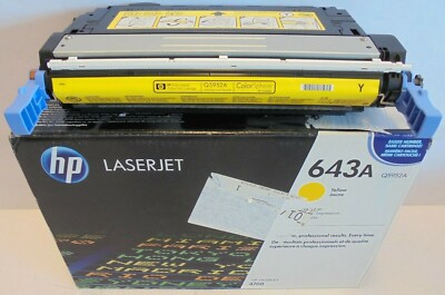 HP Q5952A 643A Toner gelb f. Color Laserjet 4700 NEW