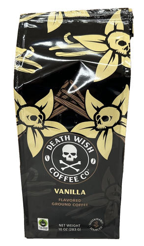Death Wish Vanilla Flavored Ground Coffee 10 oz - Bild 1 von 2