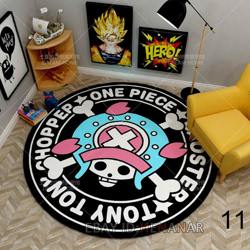 ONE PIECE Carpet Chopper Mat Area Home Rugs Round Carpet Multi