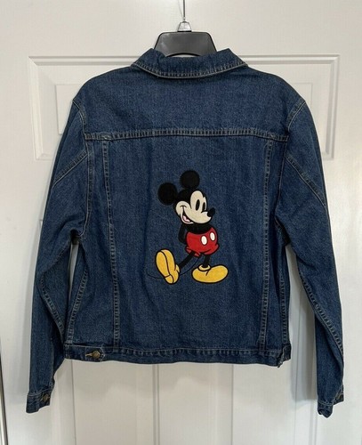 DISNEY Mickey Mouse Embroidered Denim 