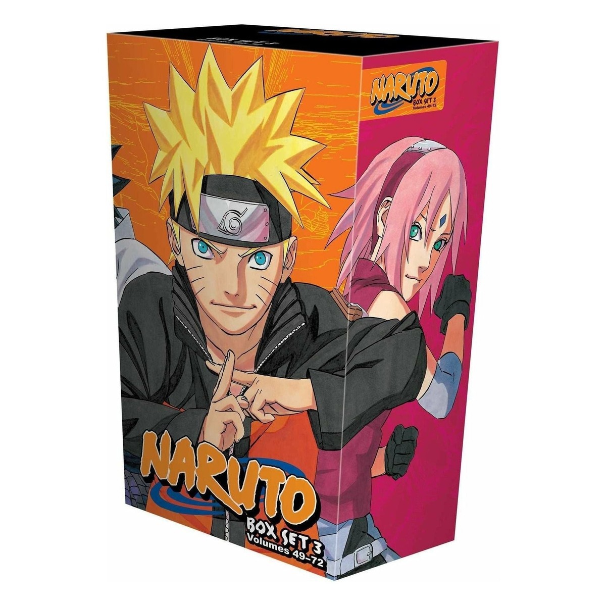 Naruto Box Set 3 - 49-72 Complete Childrens Gift Set Collection