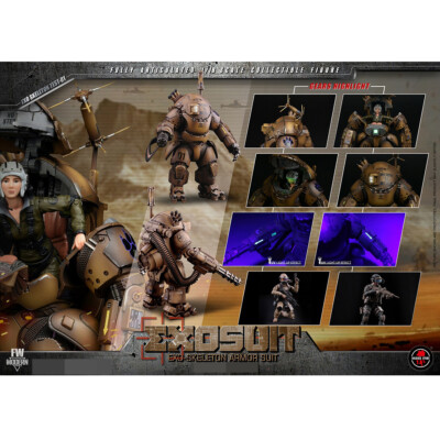 SoldierStory SSE001 1/18 EXO-Skeleton Armor Suit XO-01 Action