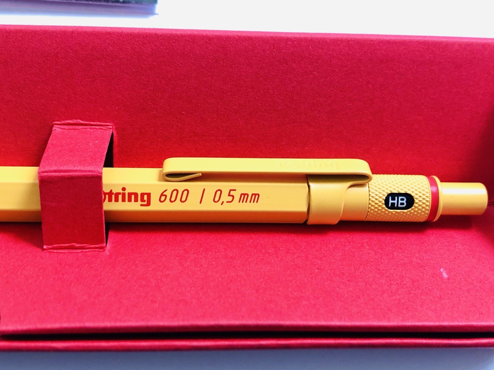 Rotring 600 Loft Limited Matte Yellow Mechanical Pencil 0.5mm / Brand