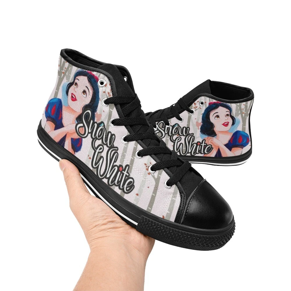 Snow White High Top Shoes Sneakers