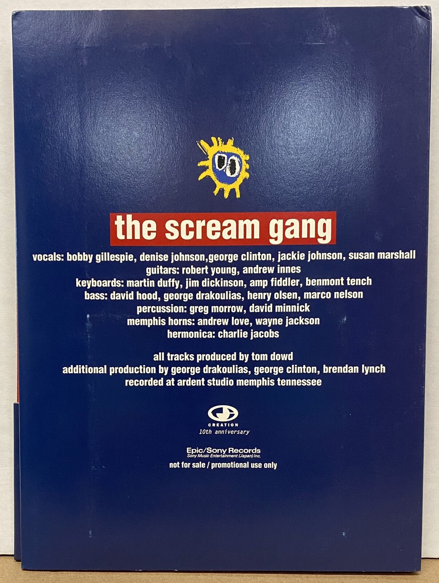 洋楽 Primal Scream (2xLP, 1994,UK) PRIMAL SCREAM - Give Out