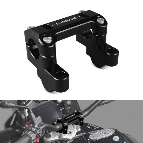 Soporte de abrazadera de barra elevadoras de manillar 45 mm más alto para BMW R1200GS 2013-2016 2017 2018 - Imagen 1 de 11
