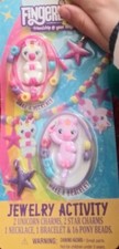 NEW Fingerlings Jewelry Activity Kit charms and beads make bracelet UNICORN toy