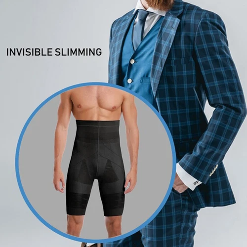 Männer Schlank Schlank Bauchweg Hosen Mieder Unterhose Korsett Unterwäsche Pants - Picture 3 of 16